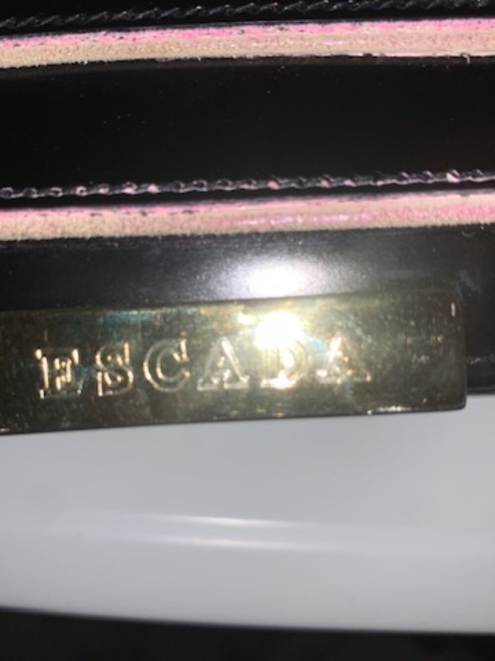 Escada Patent Leather Shoulder Bag - Picture 4 of 8